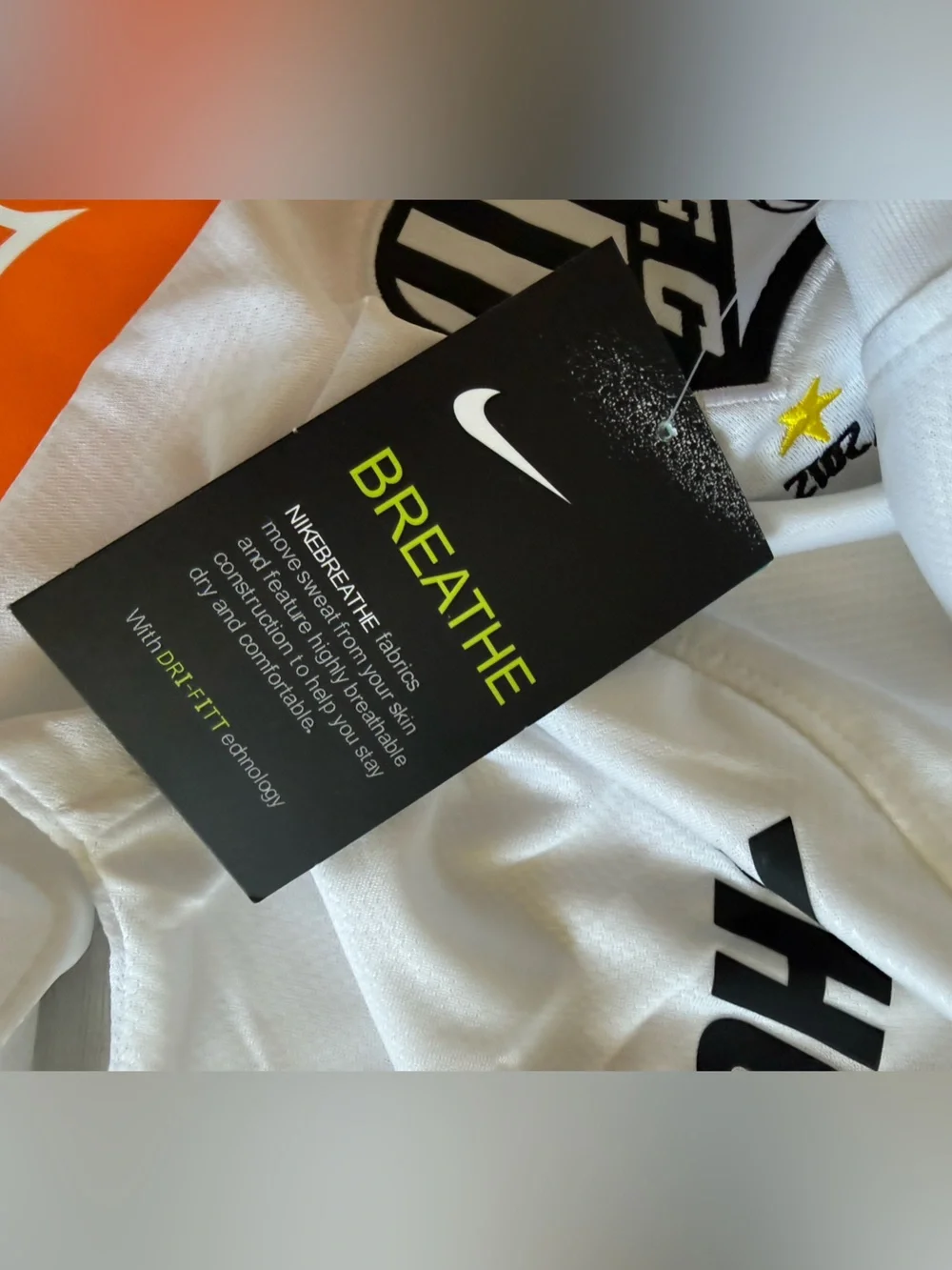Nike Neymar Jr #11 Santos FC Retro Home Jersey White Small NWT IN PACKAGE